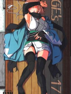 【エロ同人誌・C96】沖田さんが寝ているマスターのふにゃちんをフェラし勃起させたら着衣のまま正常位生挿入ｗニーソのみを残したマニアックな格好でやりまくり【Fate(フェイト)】